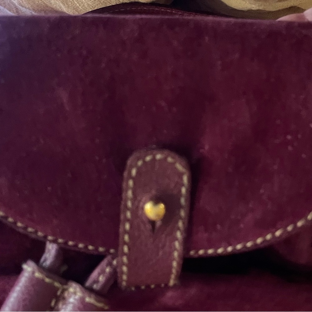 Rare Gucci purple Tom Ford era bamboo backpack. EUC with no noted flaws! - Picture 10 of 14